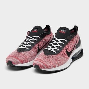 Nike Air Max Flyknit Racer Men's Size 8 Red/White and Black Athletic Shoes